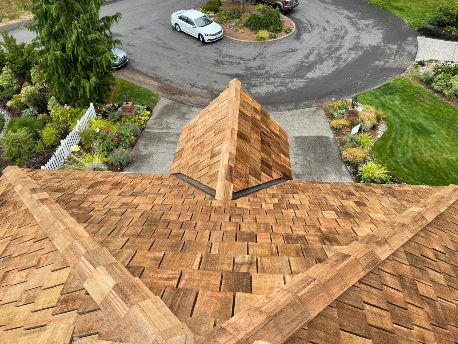 Cedar Shake Roofing New World Builders